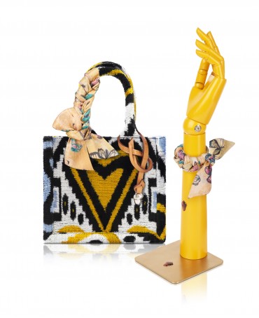 Шелковый (Бахмаль) тоут Petit (S) LUDUS FORTUNA! (Игра фортуны!) LUDUS FORTUNA!/S